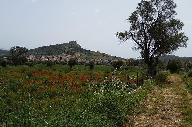 Evia: view on Kastro