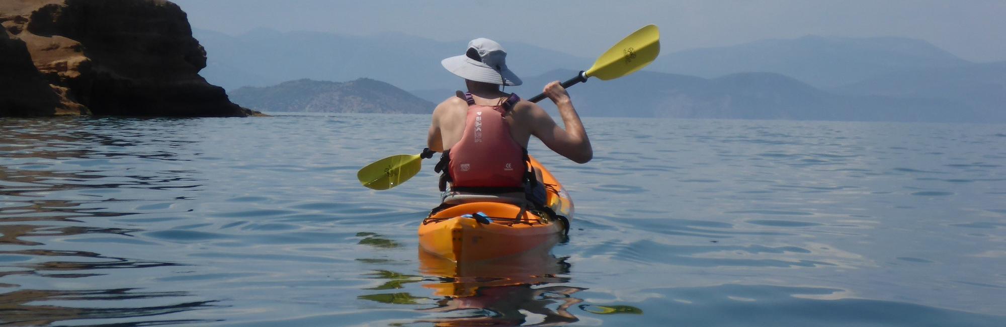 Agistri sea kayaking