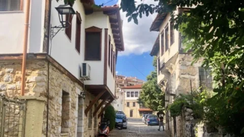 Straatje in Kastoria