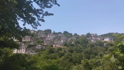 Uitzicht in Kastoria